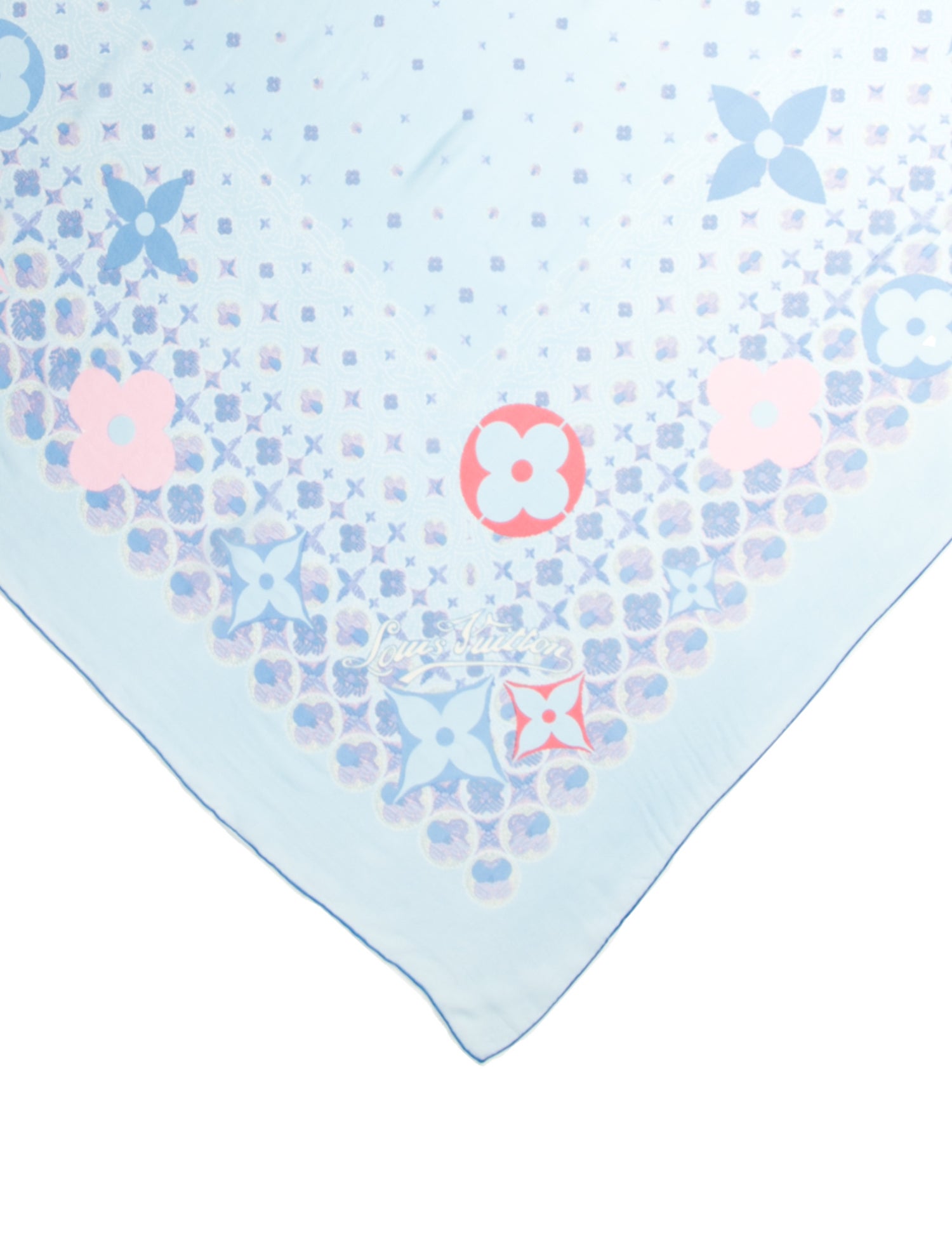 Louis Vuitton Travelling Requisites Silk Shawl