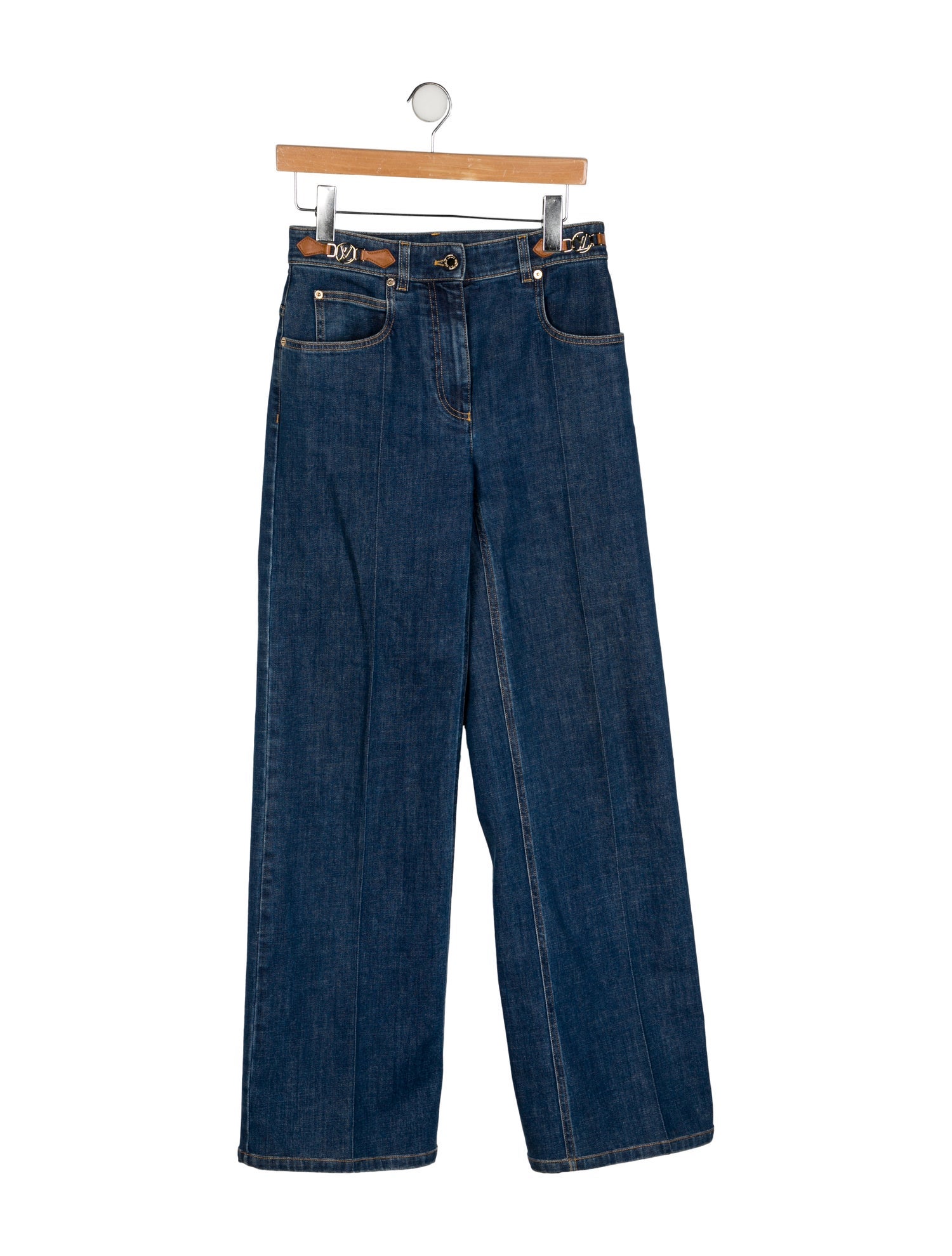 Louis Vuitton 2021 Wide Leg Jeans