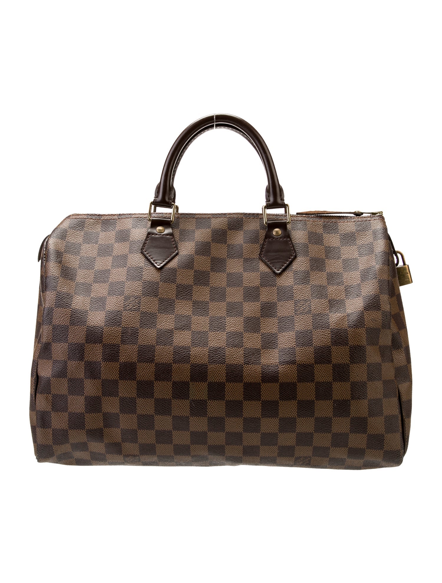 Louis Vuitton Damier Ebene Cube Speedy 35