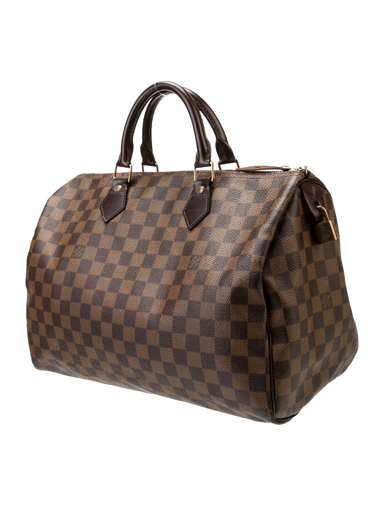 Louis Vuitton Damier Ebene Cube Speedy 35