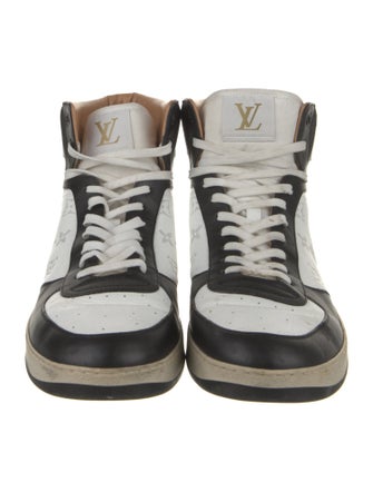 Louis Vuitton Leather Printed Sneakers