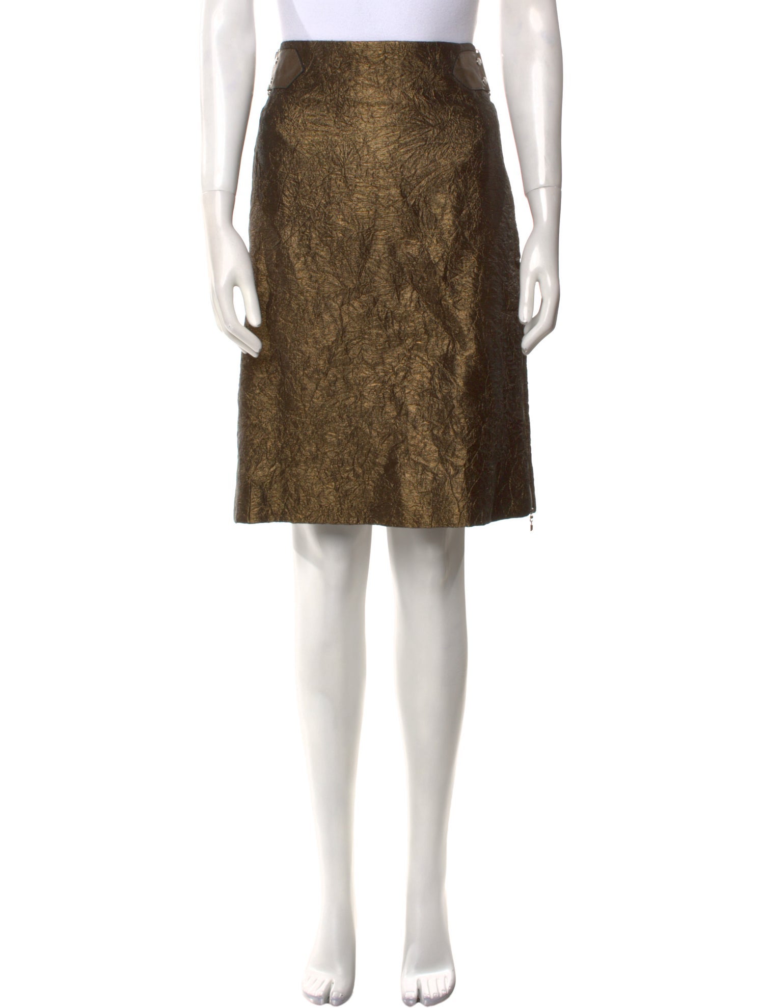 Louis Vuitton Vintage Knee-Length Skirt