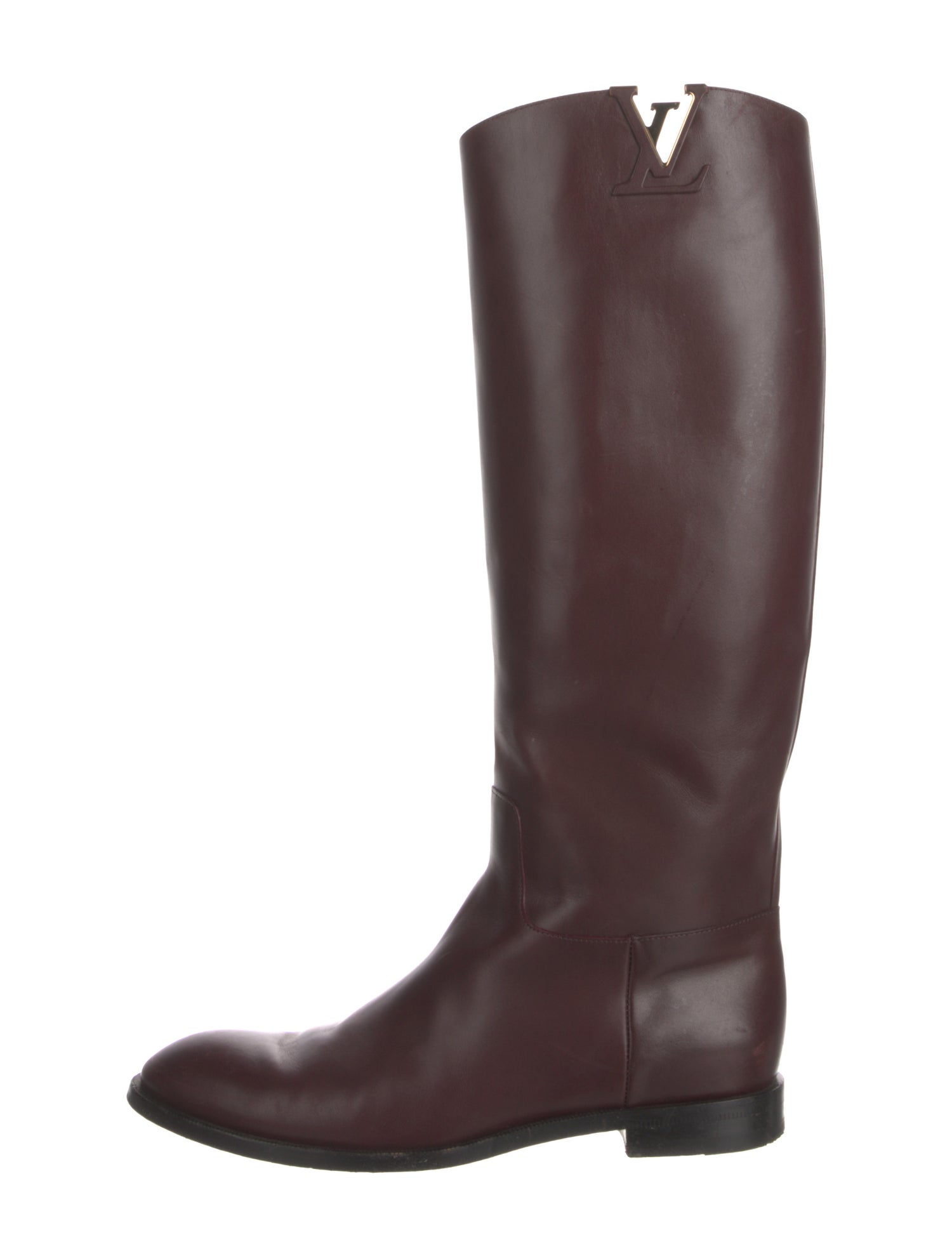 Louis Vuitton LV Monogram Leather Riding Boots