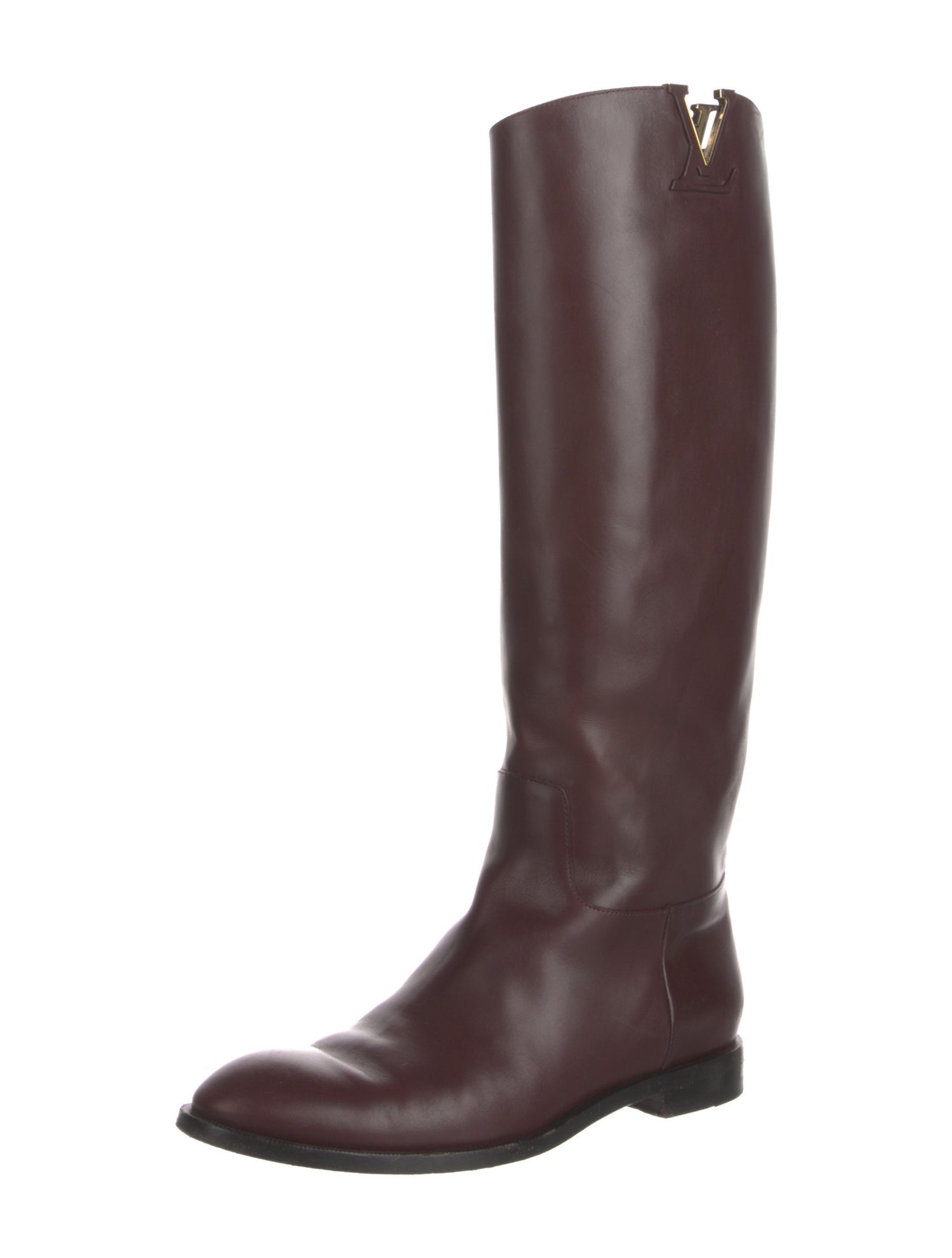 Louis Vuitton LV Monogram Leather Riding Boots
