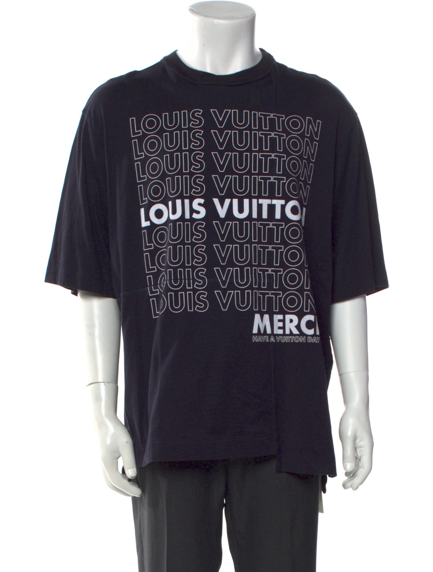 Louis Vuitton 2018 Signature Logo T-Shirt