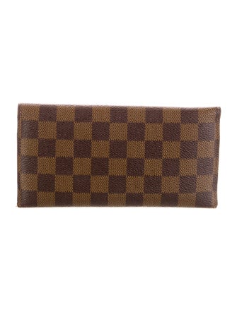 Louis Vuitton 2018 Damier Ebene Pattern Josephine Wallet