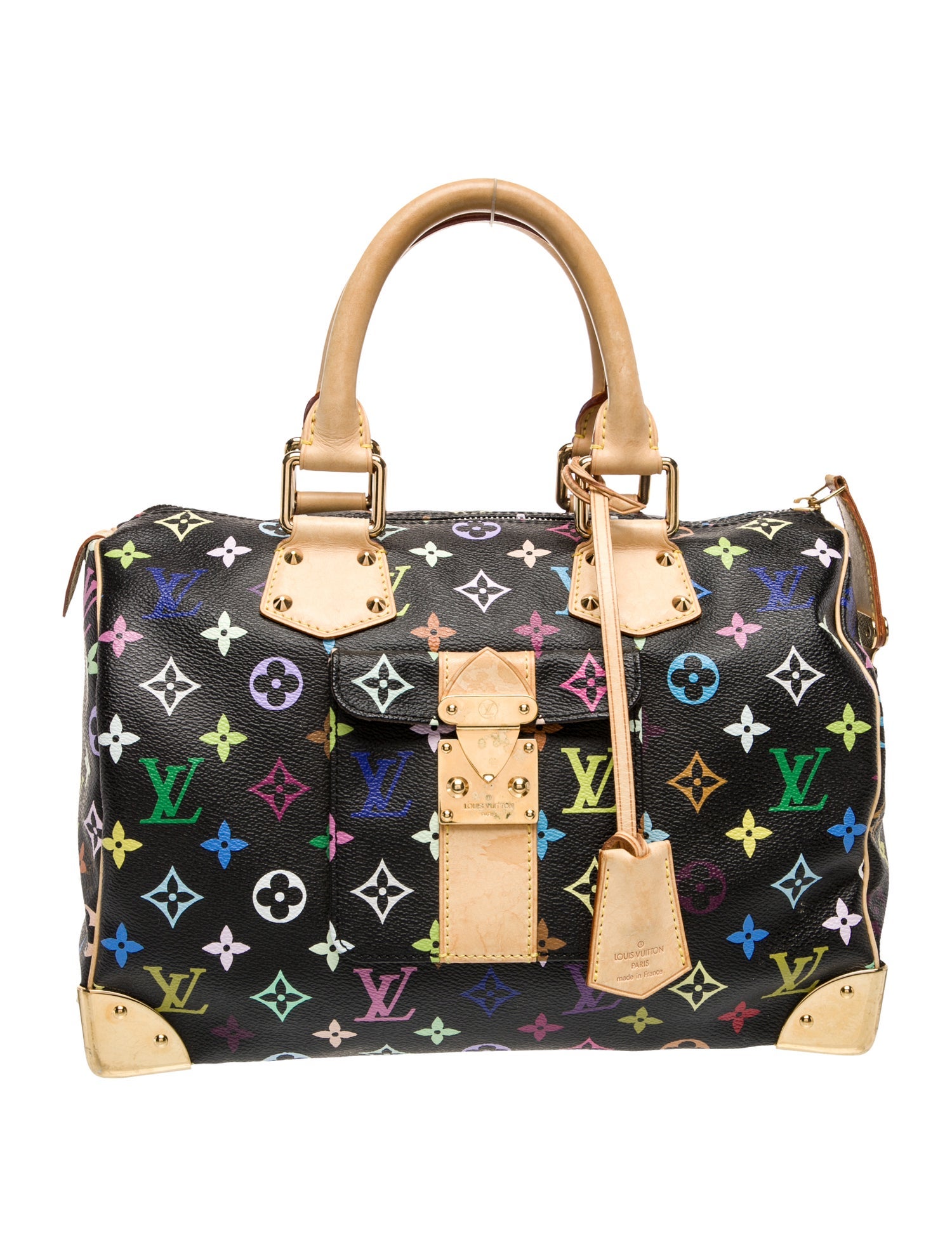 Louis Vuitton Multicolore Monogram Speedy 30 Vintage