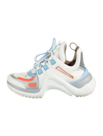 Louis Vuitton LV Monogram Leather Chunky Sneakers