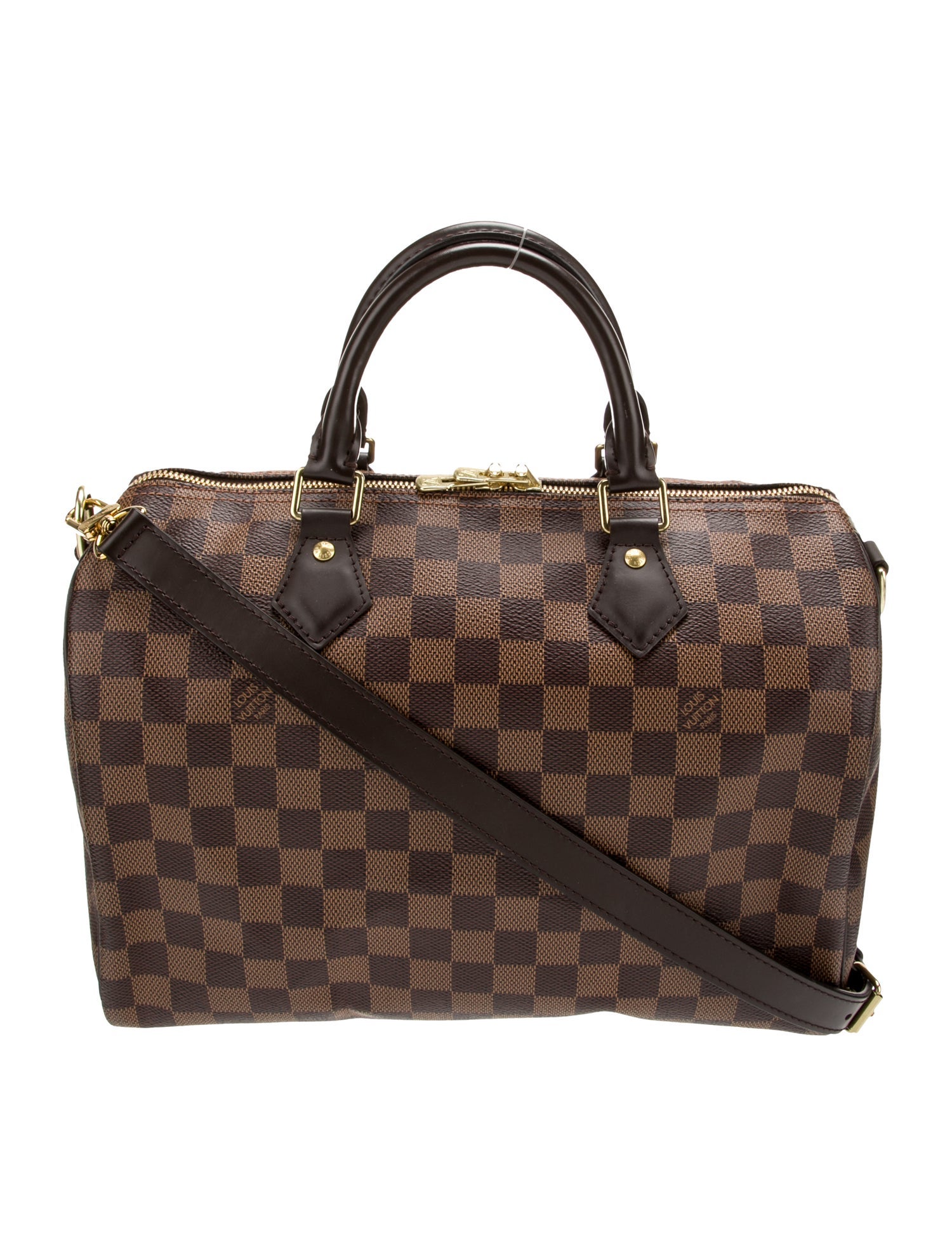 Louis Vuitton Damier Ebene Speedy Bandouliere 30