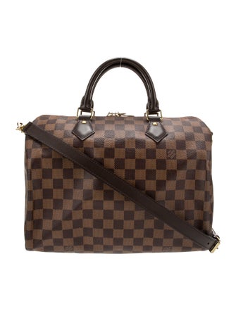 Louis Vuitton Damier Ebene Speedy Bandouliere 30