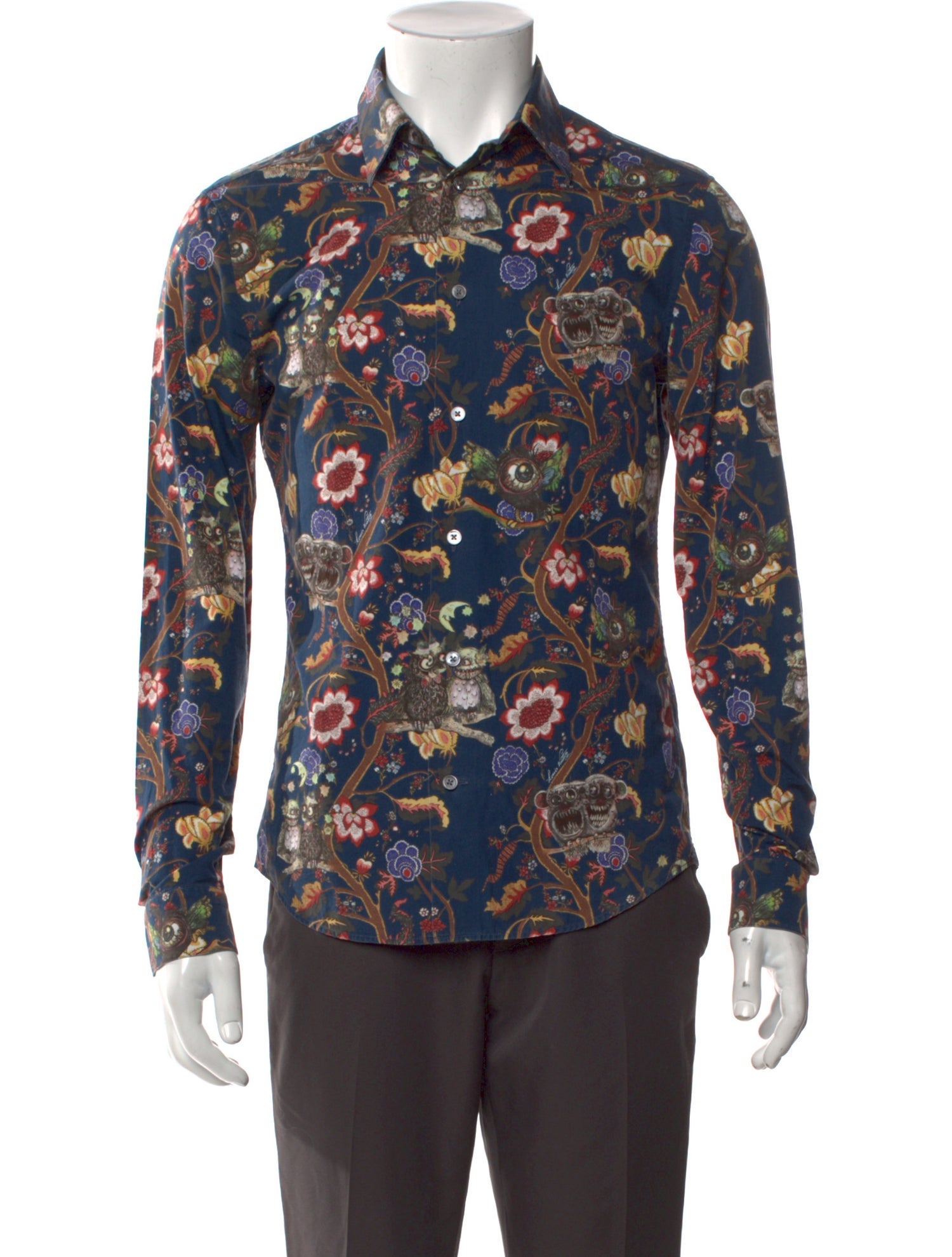 Louis Vuitton 2014 Floral Print Shirt