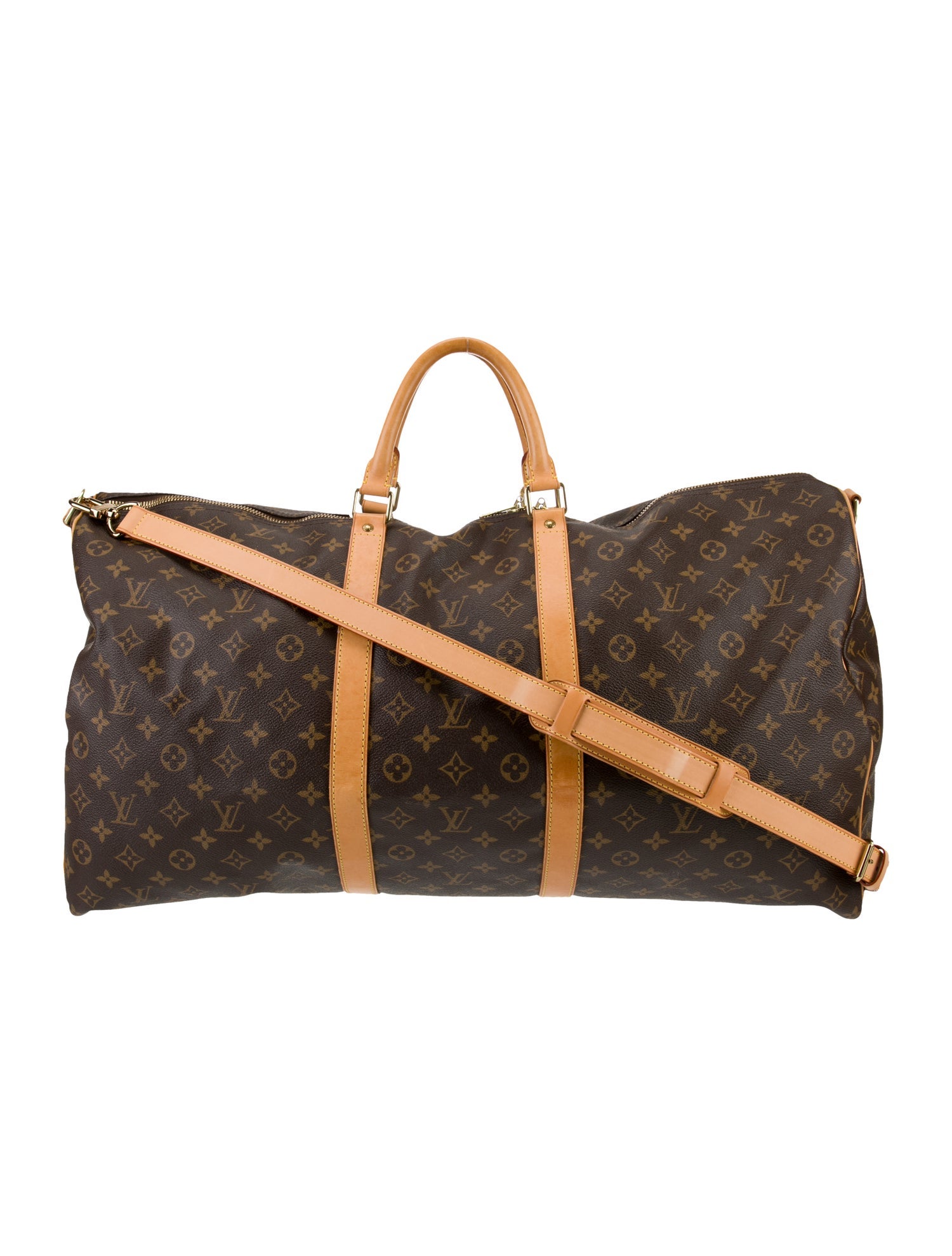 Louis Vuitton LV Monogram Keepall Bandouliere Vintage
