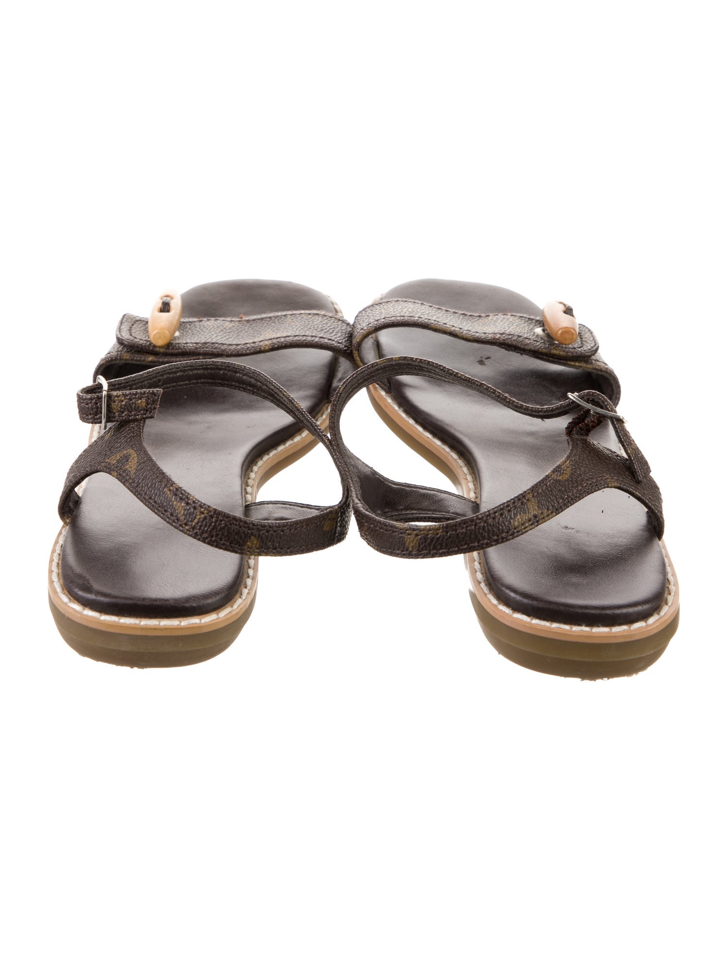 Louis Vuitton Leather Sandals