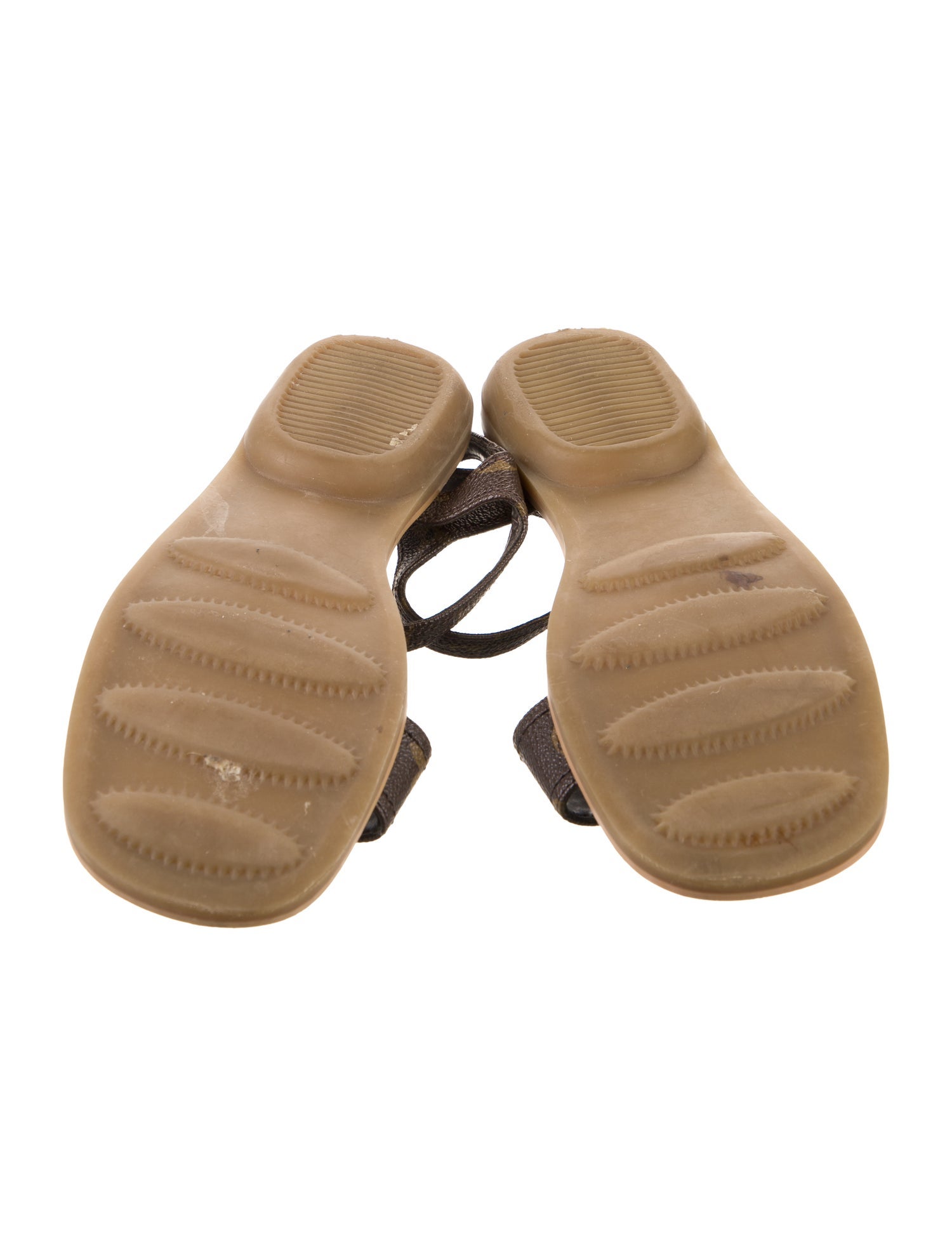 Louis Vuitton Leather Sandals