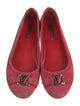 Louis Vuitton LV Monogram Suede Ballet Flats