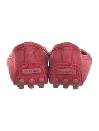 Louis Vuitton LV Monogram Suede Ballet Flats