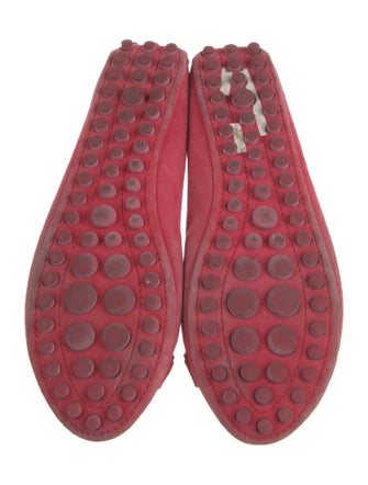 Louis Vuitton LV Monogram Suede Ballet Flats