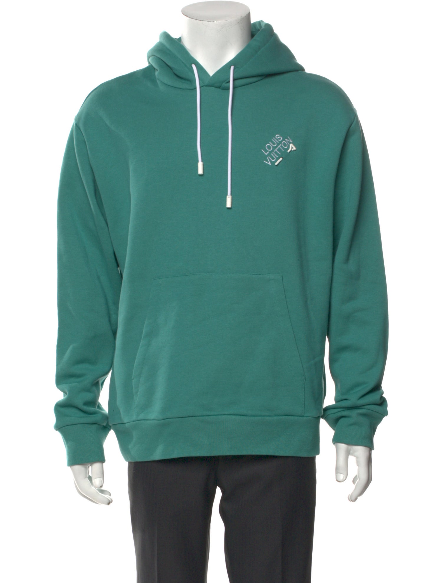 Louis Vuitton 2021 Signature Logo Hoodie