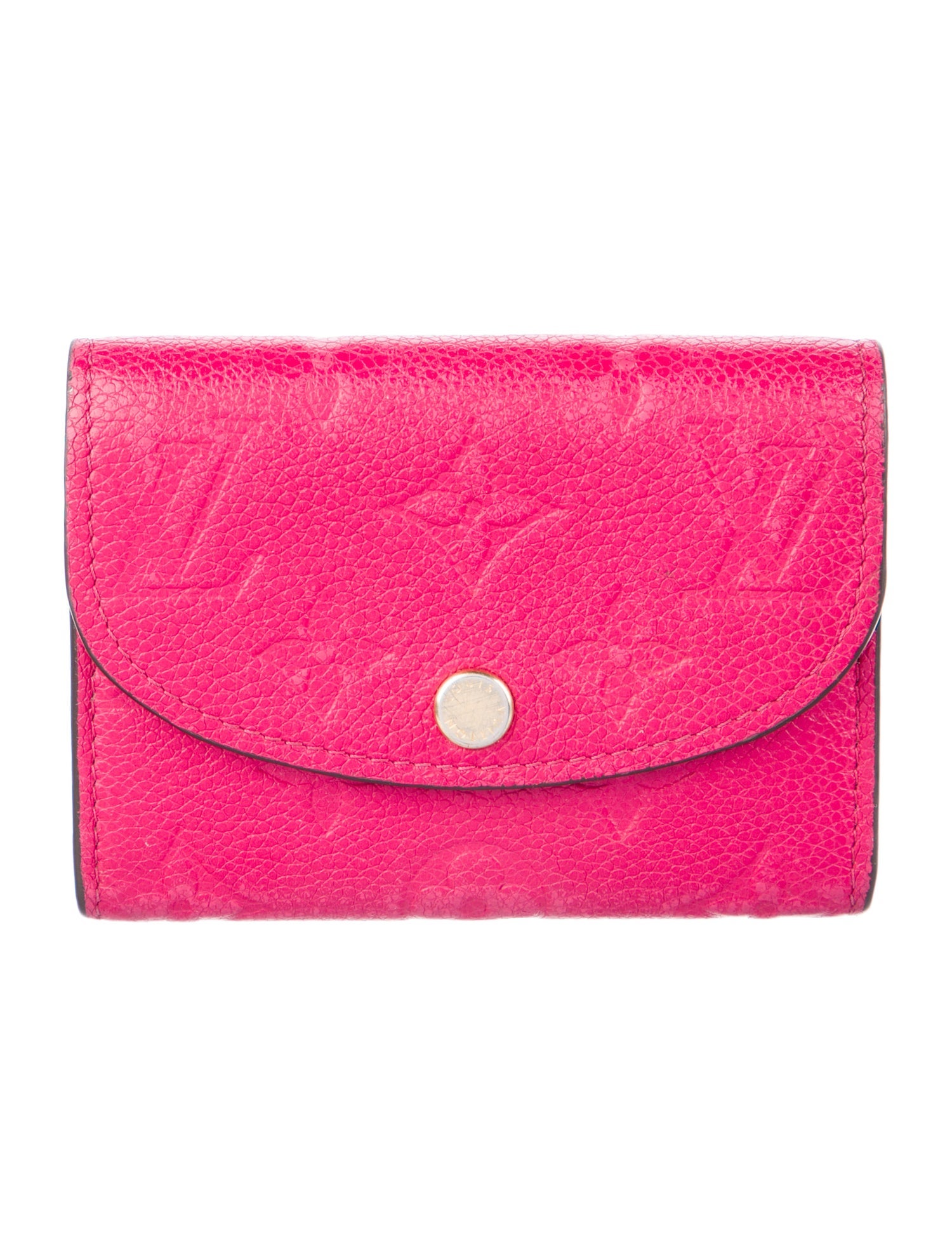 Louis Vuitton LV Monogram Leather Compact Wallet