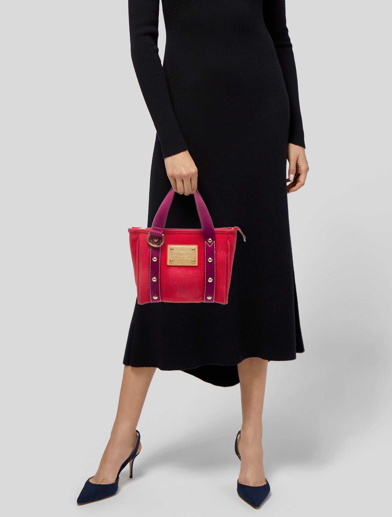 Louis Vuitton Canvas Antigua Cabas PM Vintage