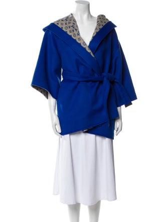 Louis Vuitton Wool Printed Coat