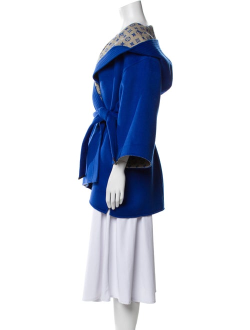 Louis Vuitton Wool Printed Coat