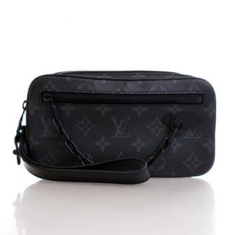 Louis Vuitton Monogram Eclipse Pochette Volga