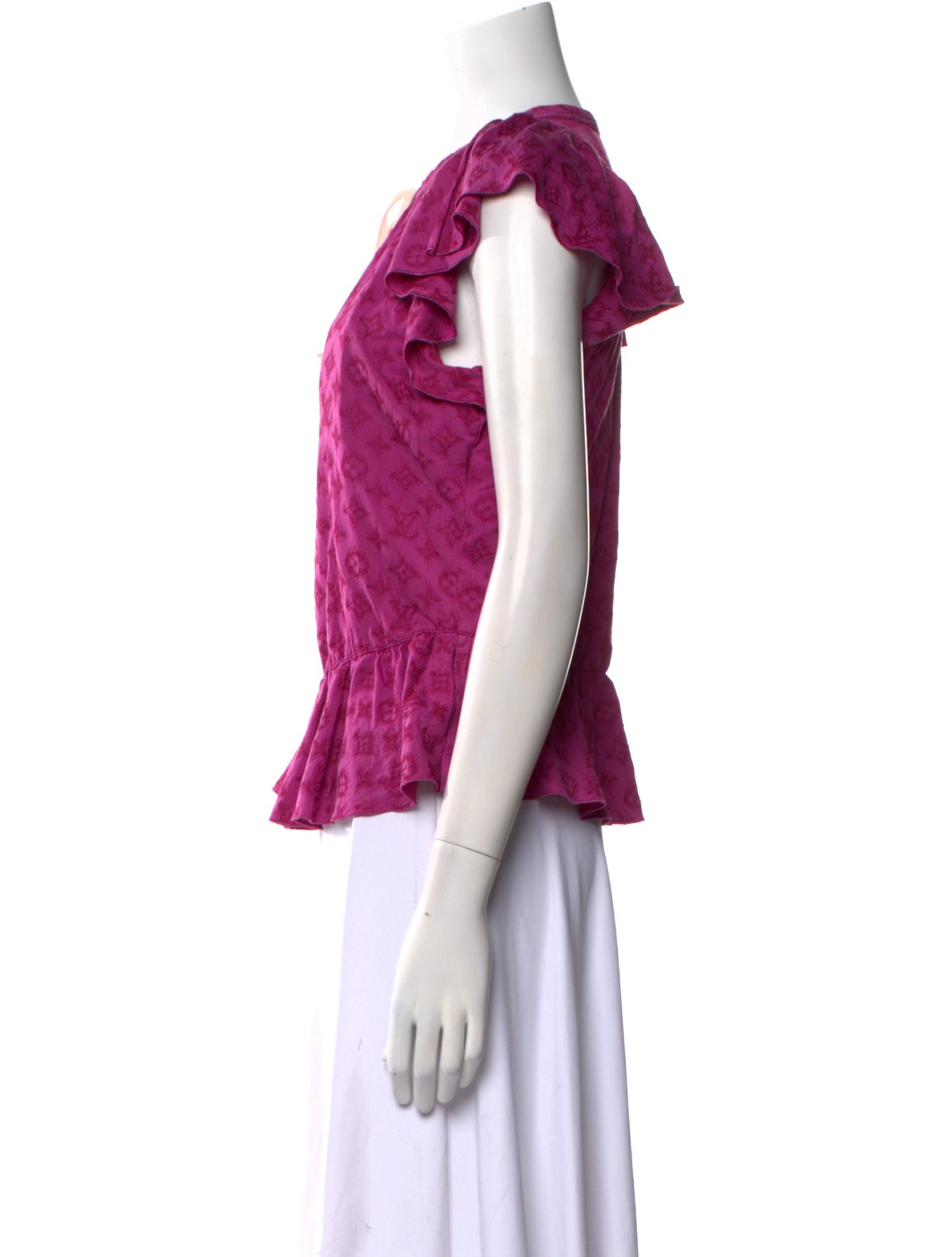 Louis Vuitton 2011 Printed Blouse