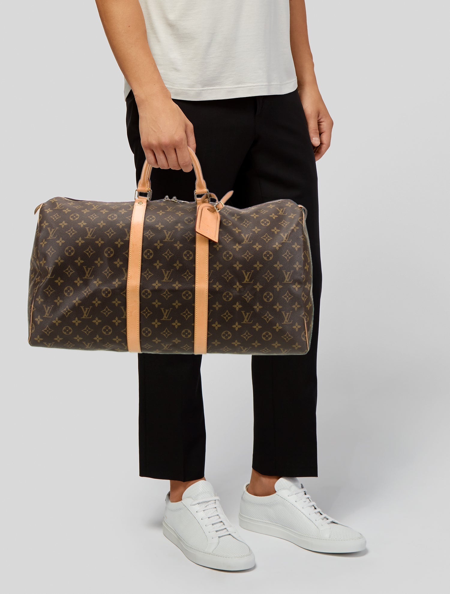 Louis Vuitton LV Monogram Keepall 55 Vintage