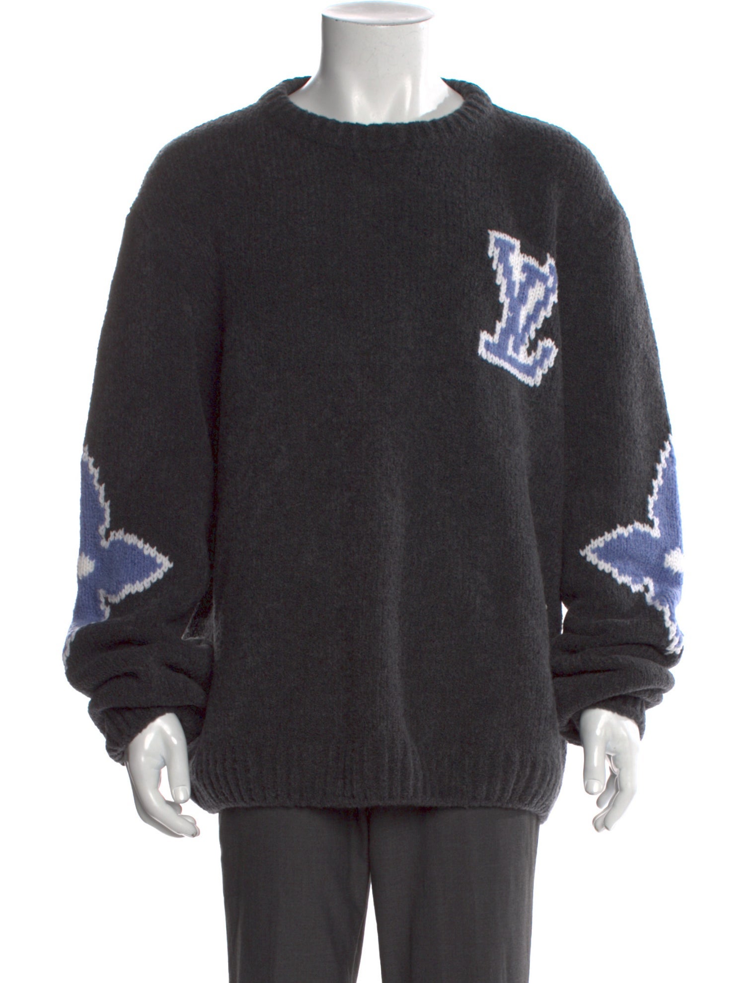 Louis Vuitton 2025 Signature Logo Pullover