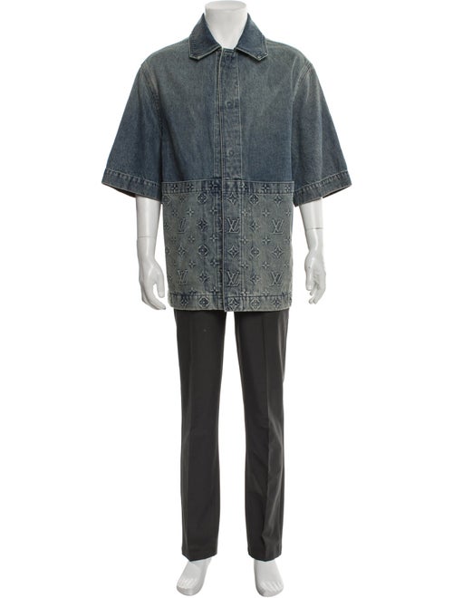 Louis Vuitton 2023 LV Monogram Denim Jacket