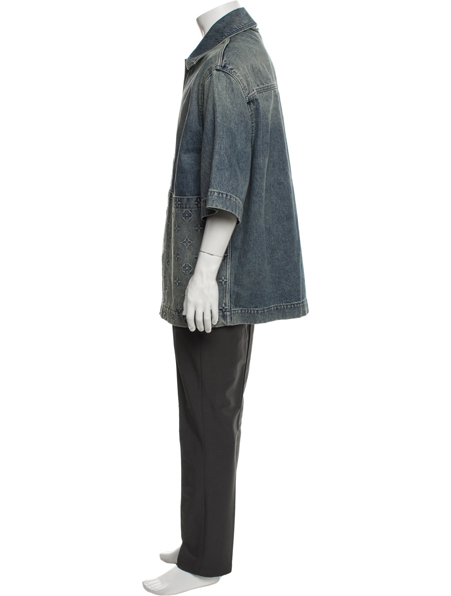 Louis Vuitton 2023 LV Monogram Denim Jacket