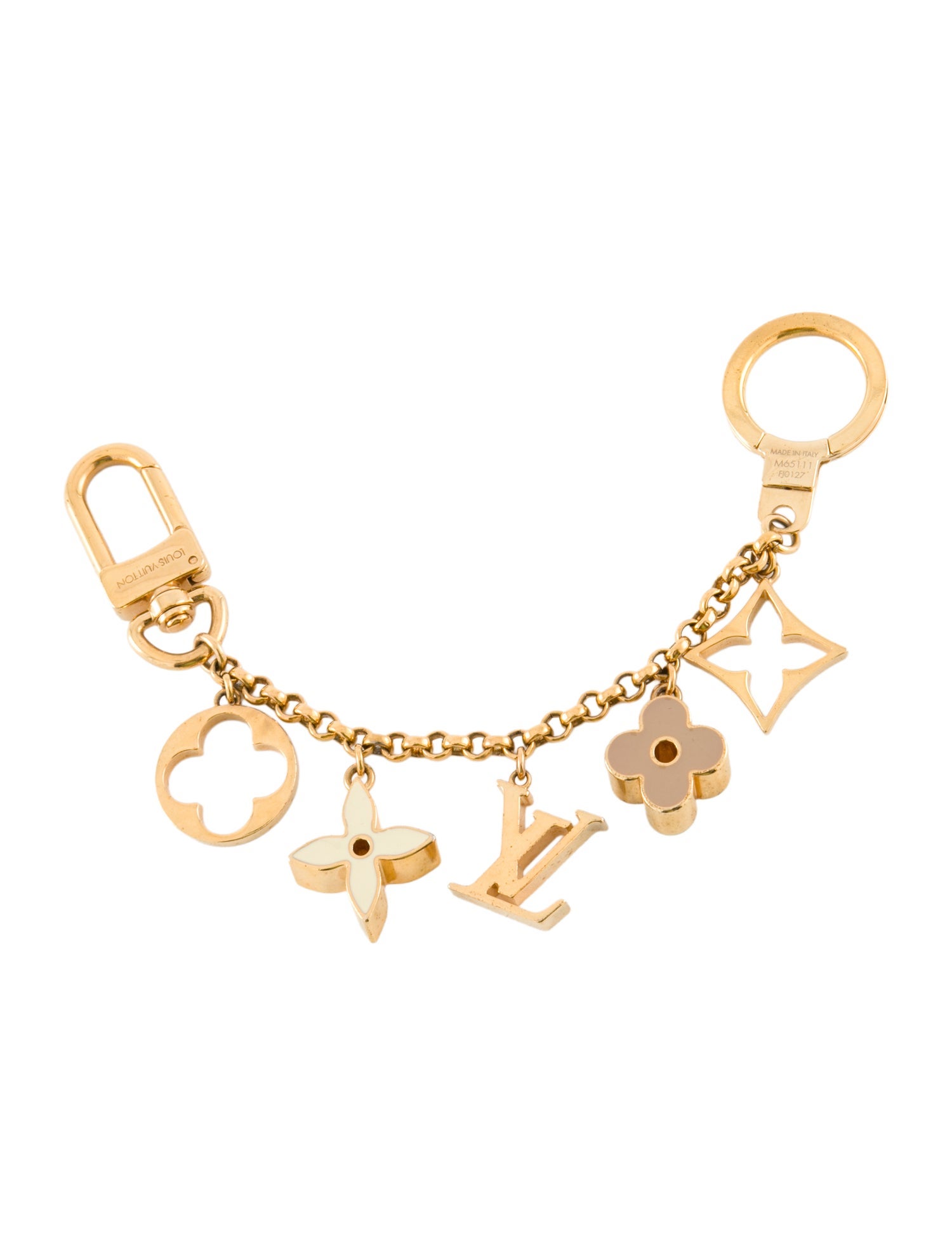 Louis Vuitton Fleur De Monogram Key Holder Bag Charm