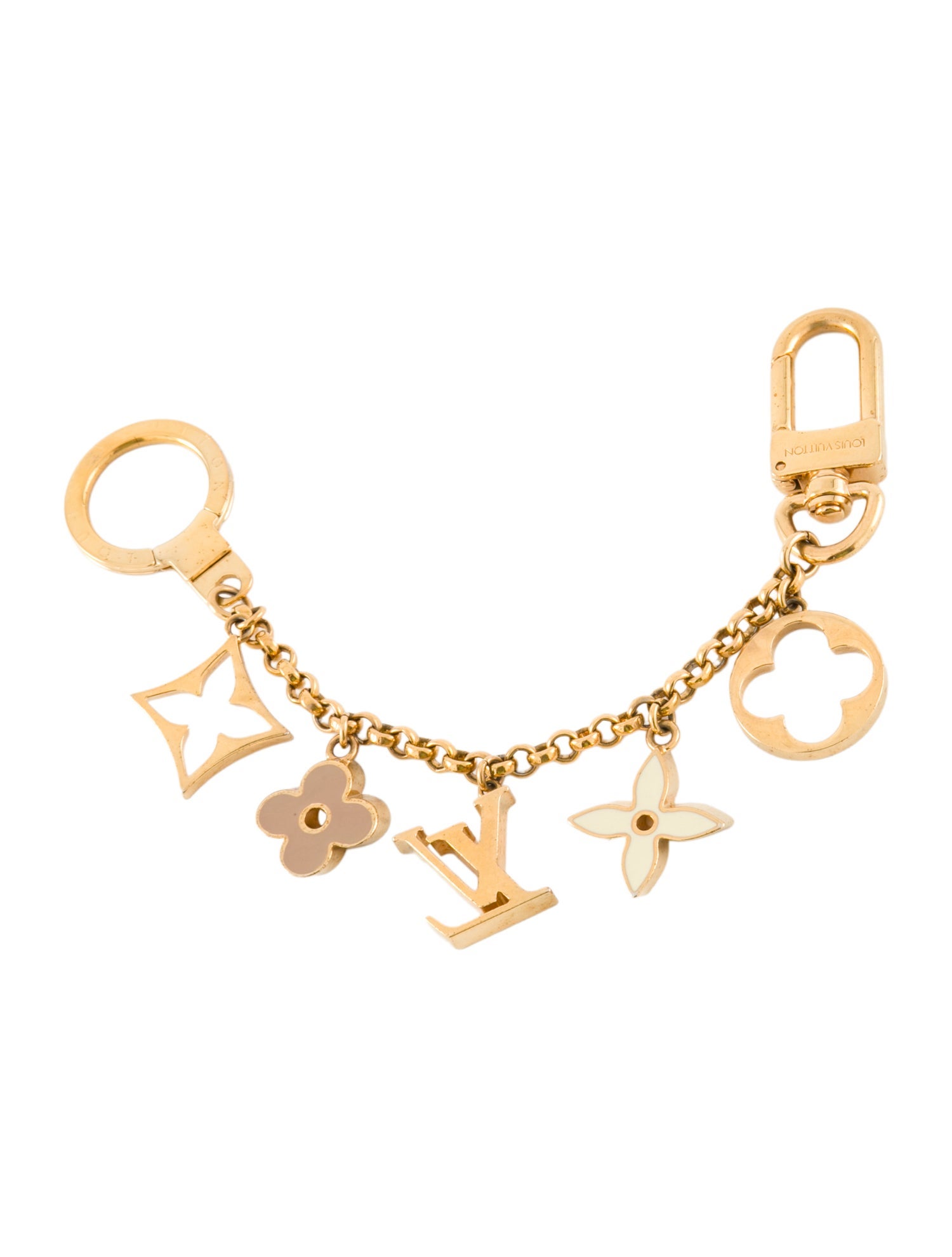 Louis Vuitton Fleur De Monogram Key Holder Bag Charm