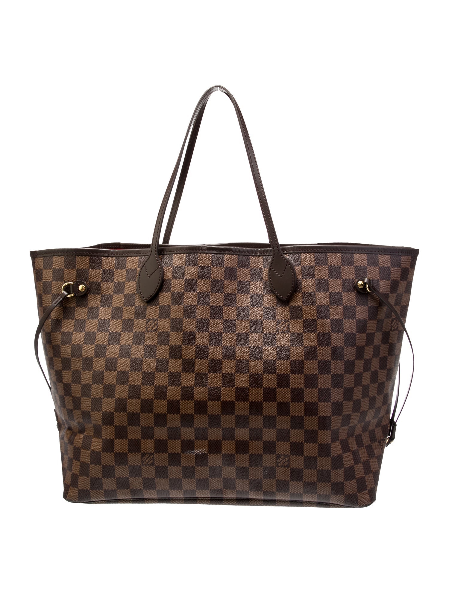 Louis Vuitton Damier Ebene Neverfull w/Pouch GM