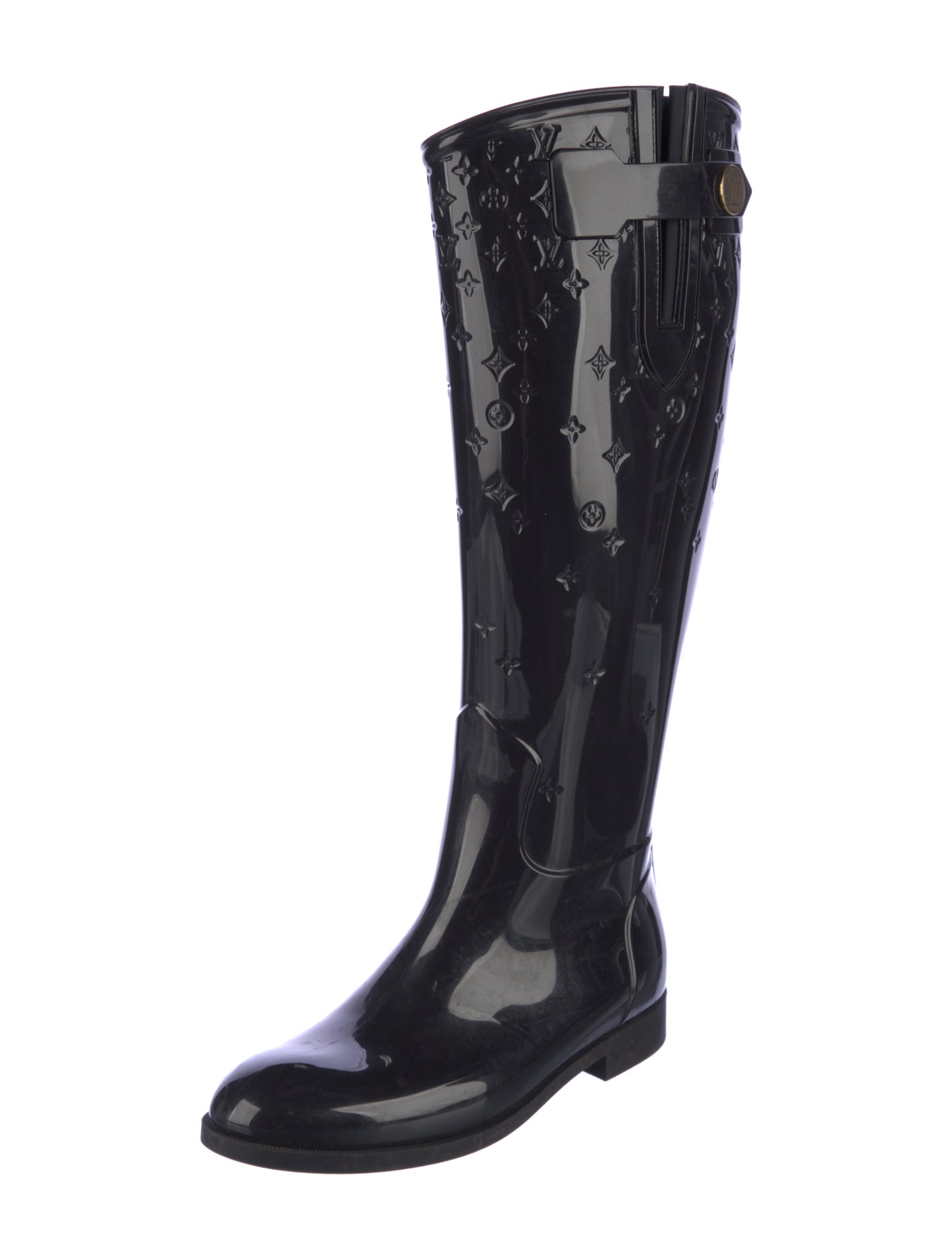 Louis Vuitton LV Monogram Rubber Rain Boots
