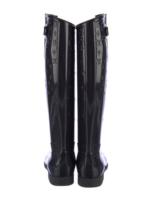 Louis Vuitton LV Monogram Rubber Rain Boots