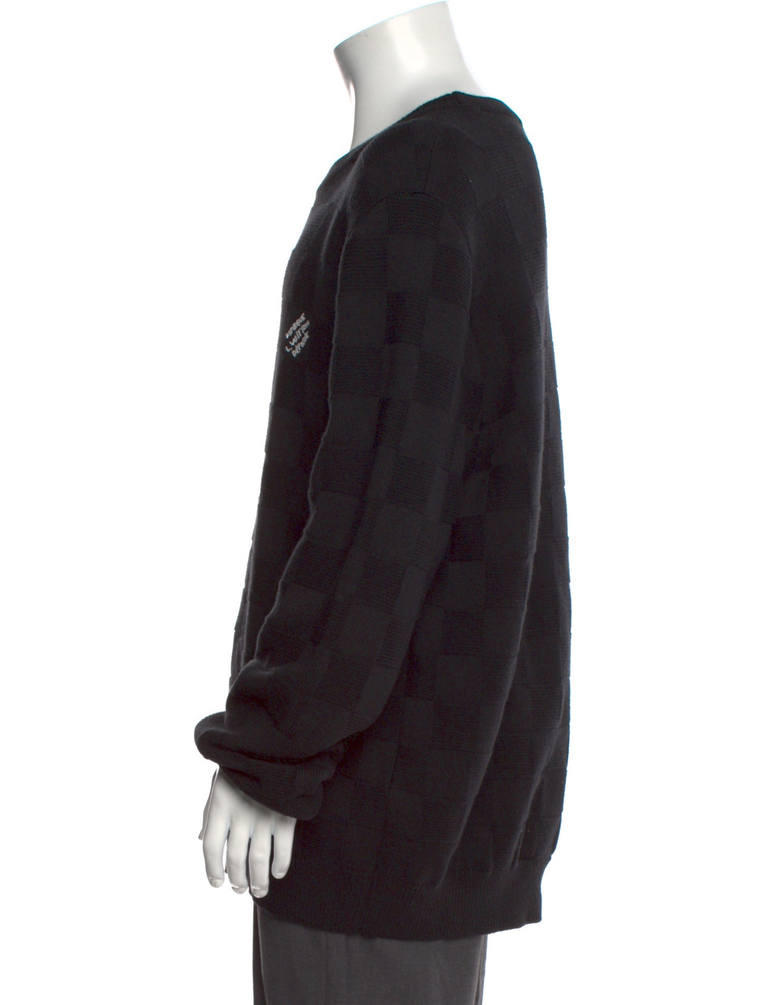 Louis Vuitton 2024 Signature Logo Pullover