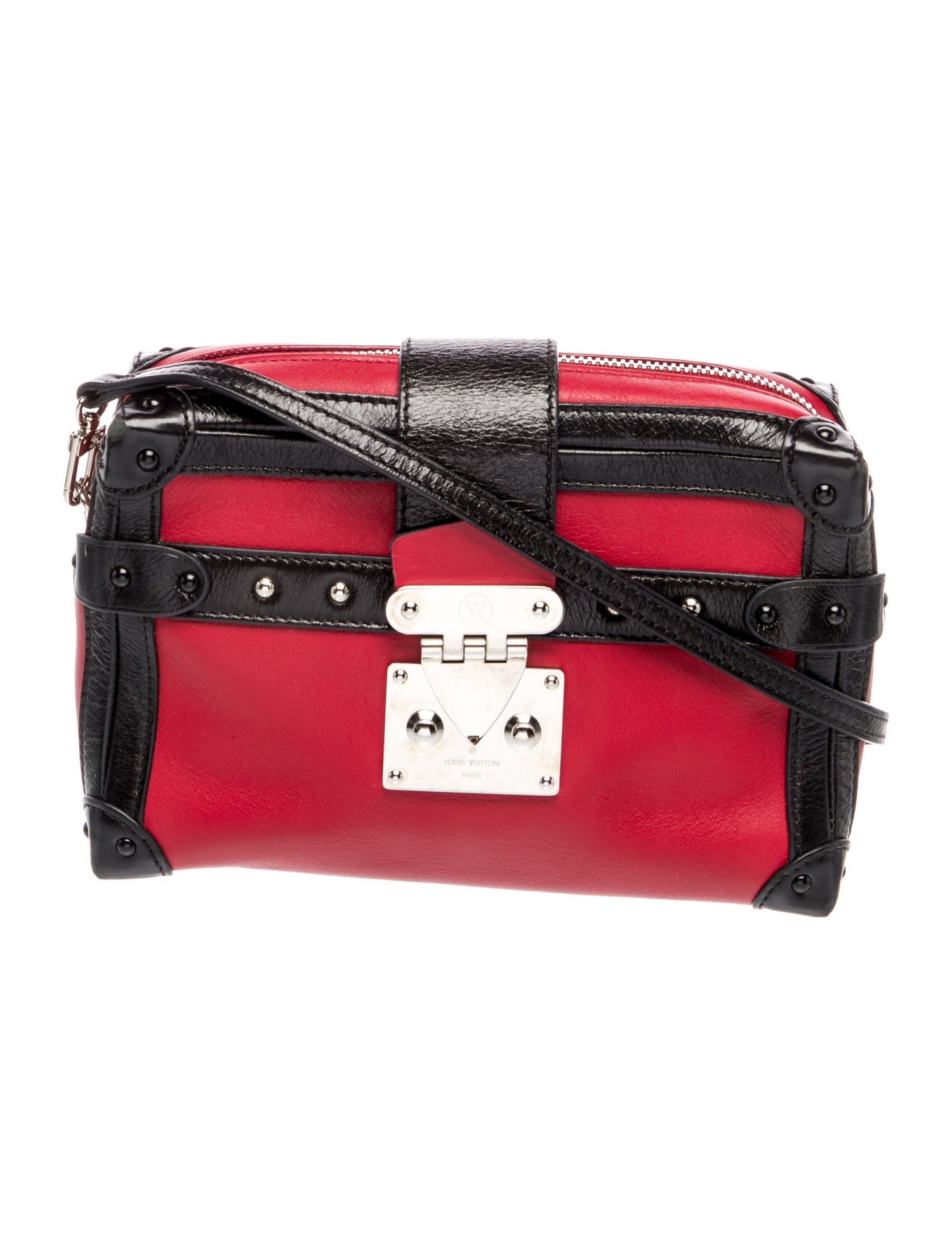 Louis Vuitton Leather Petite Malle Soft MM