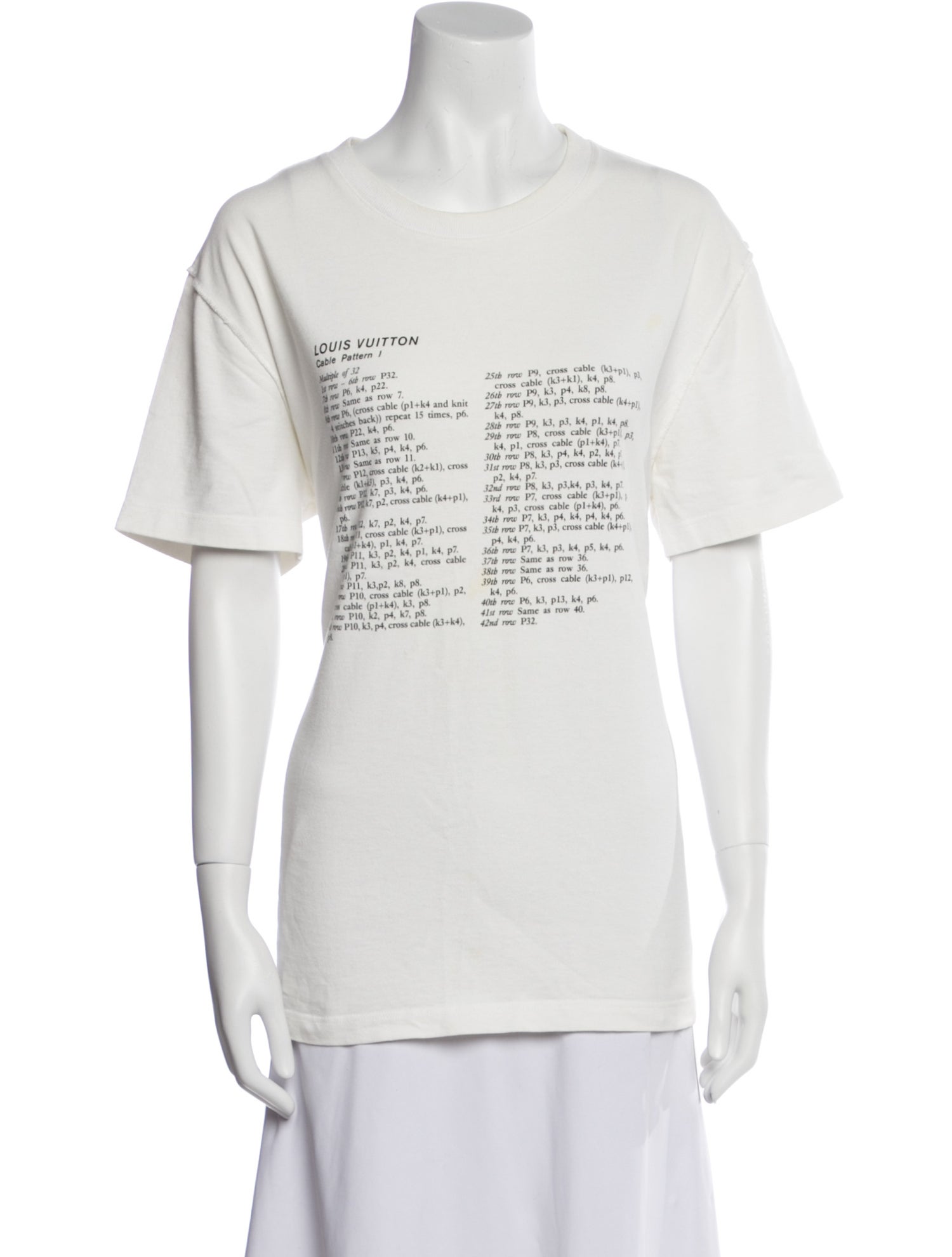 Louis Vuitton 2021 Graphic Print T-Shirt