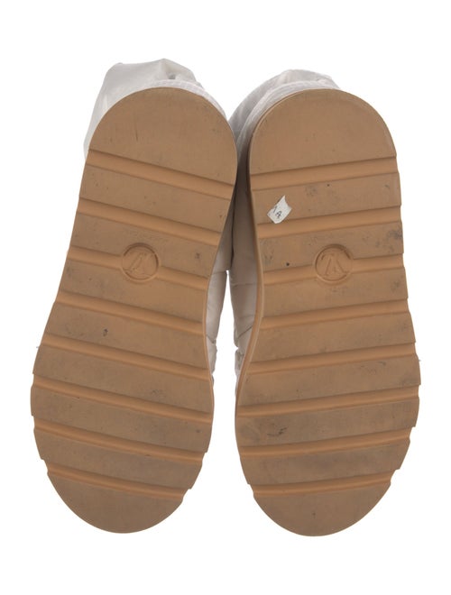 Louis Vuitton LV Monogram Nylon Lace-Up Boots