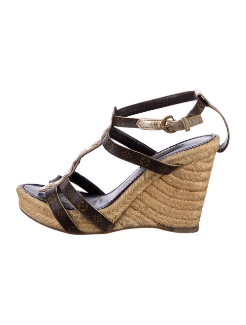 Louis Vuitton LV Monogram T-Strap Pumps