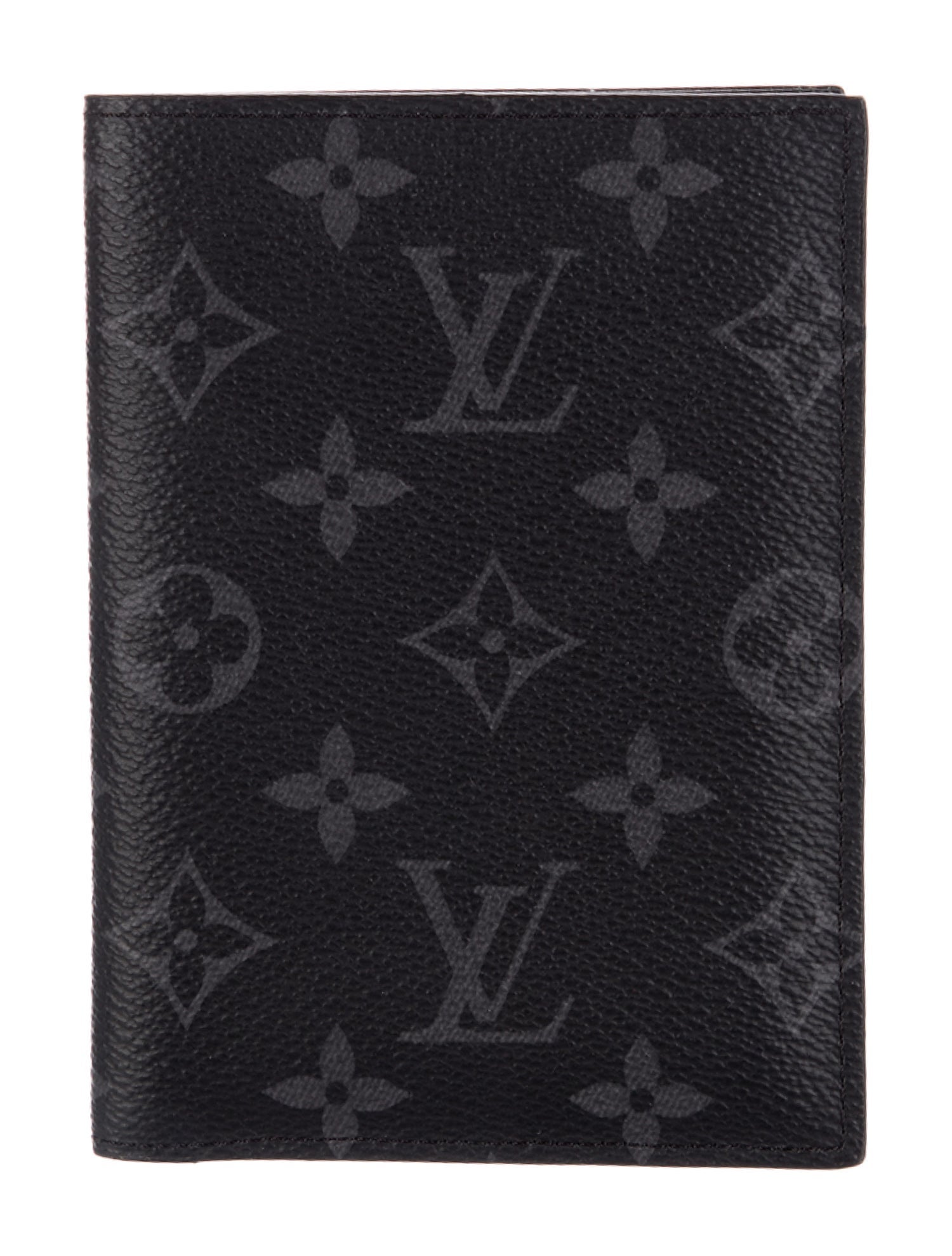 Louis Vuitton 2019 Monogram Eclipse Passport Cover