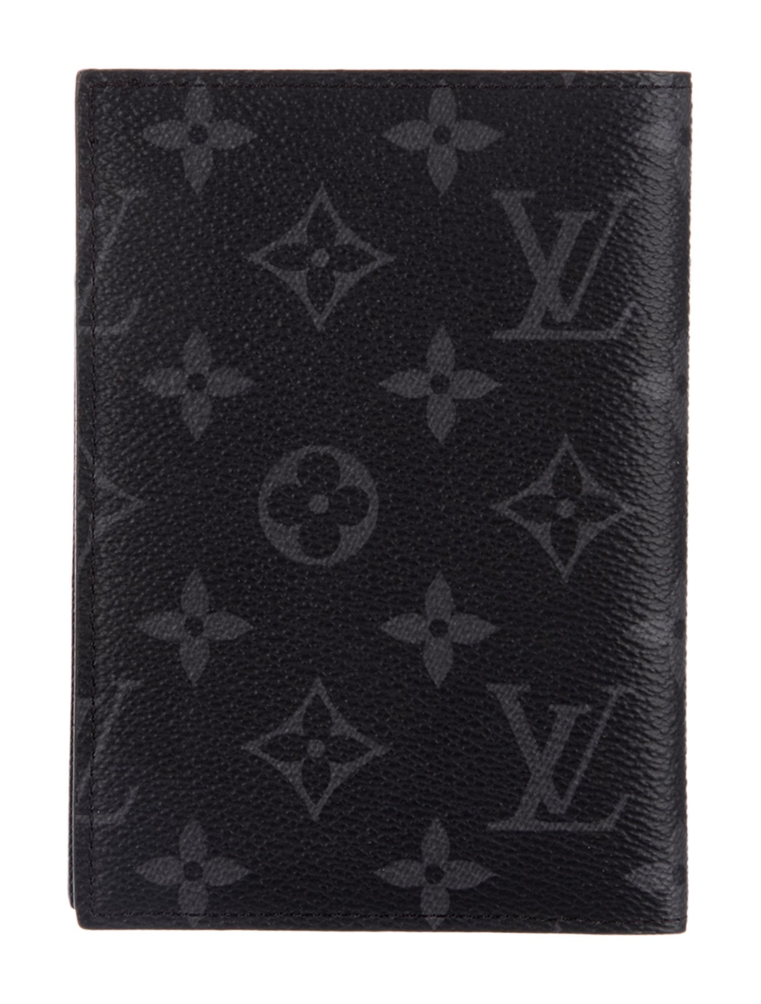 Louis Vuitton 2019 Monogram Eclipse Passport Cover