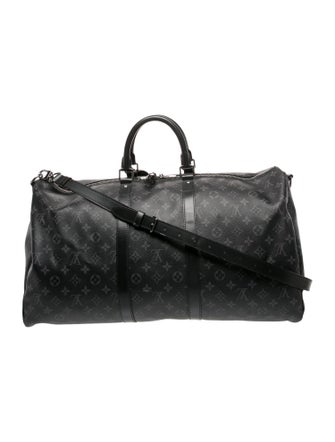 Louis Vuitton Eclipse Monogram Keepall 55