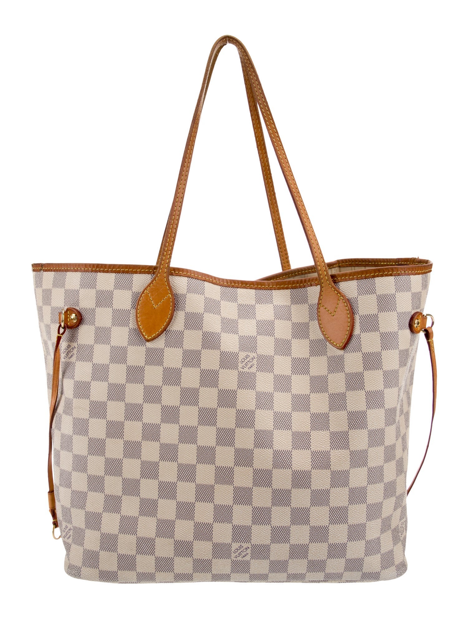 Louis Vuitton Damier Azur Neverfull w/Pouch MM