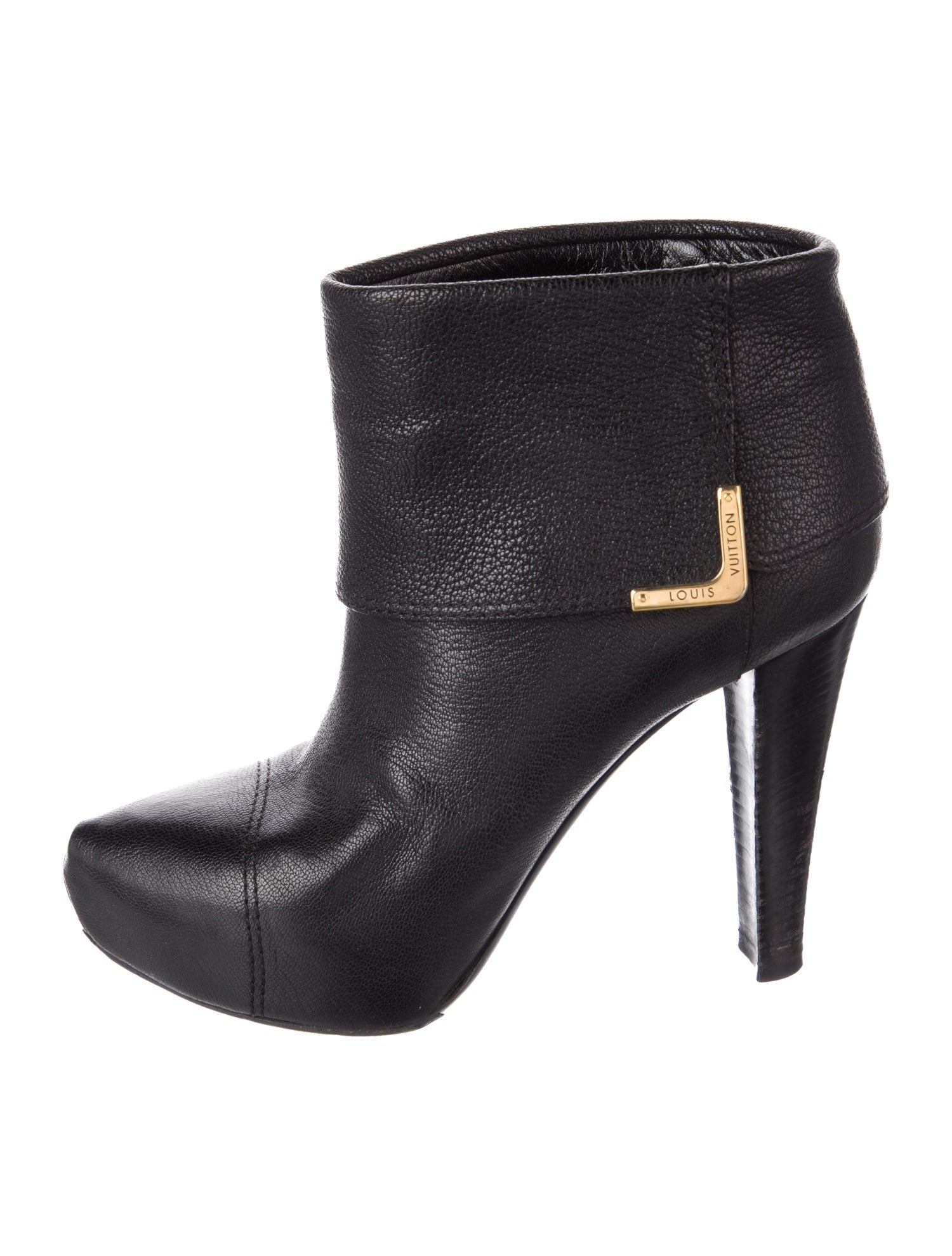 Louis Vuitton Leather Boots