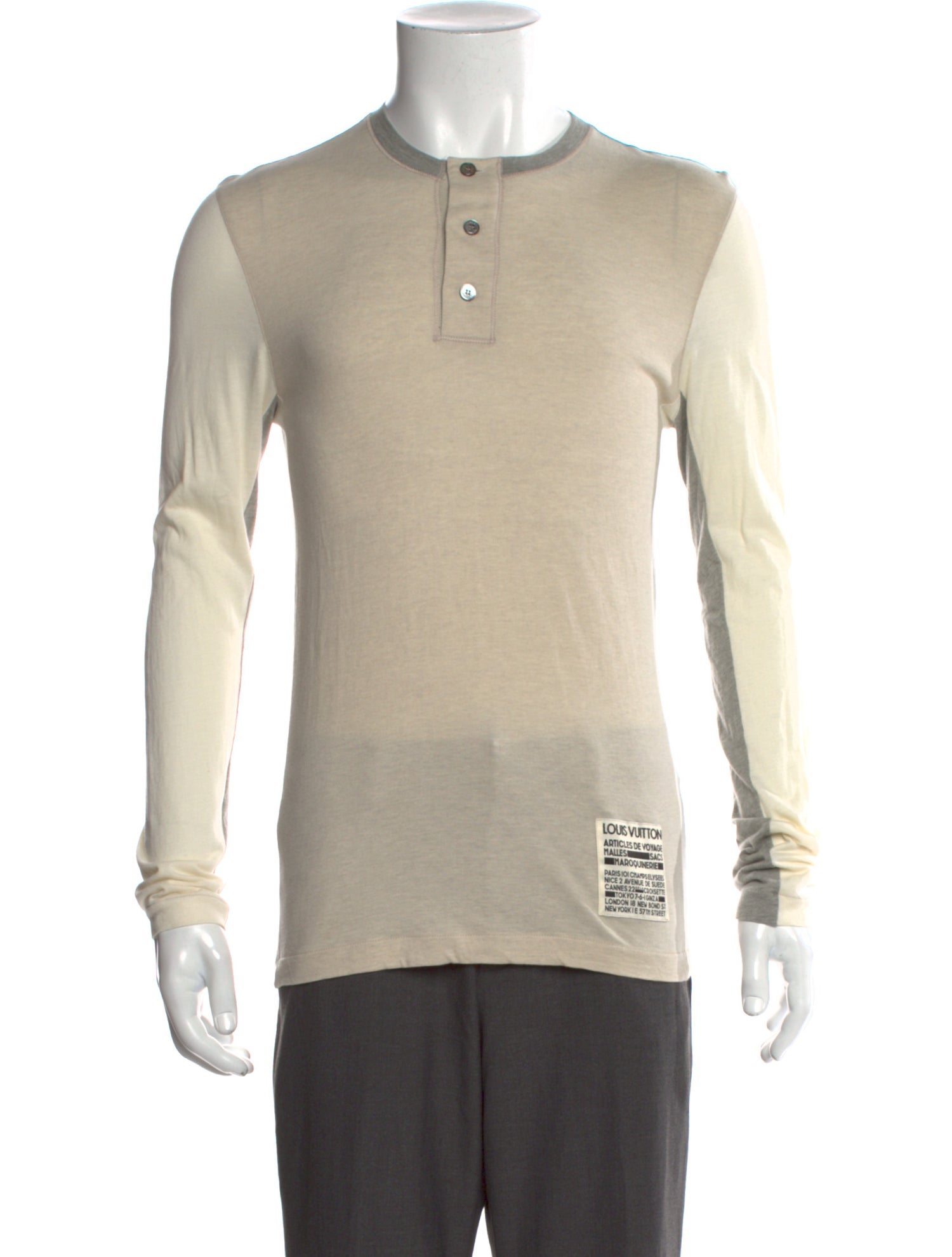 Louis Vuitton 2012 Crew Neck Henley