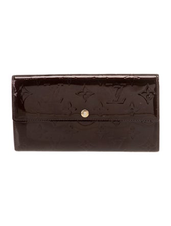 Louis Vuitton 2012 Patent Leather Sarah Wallet