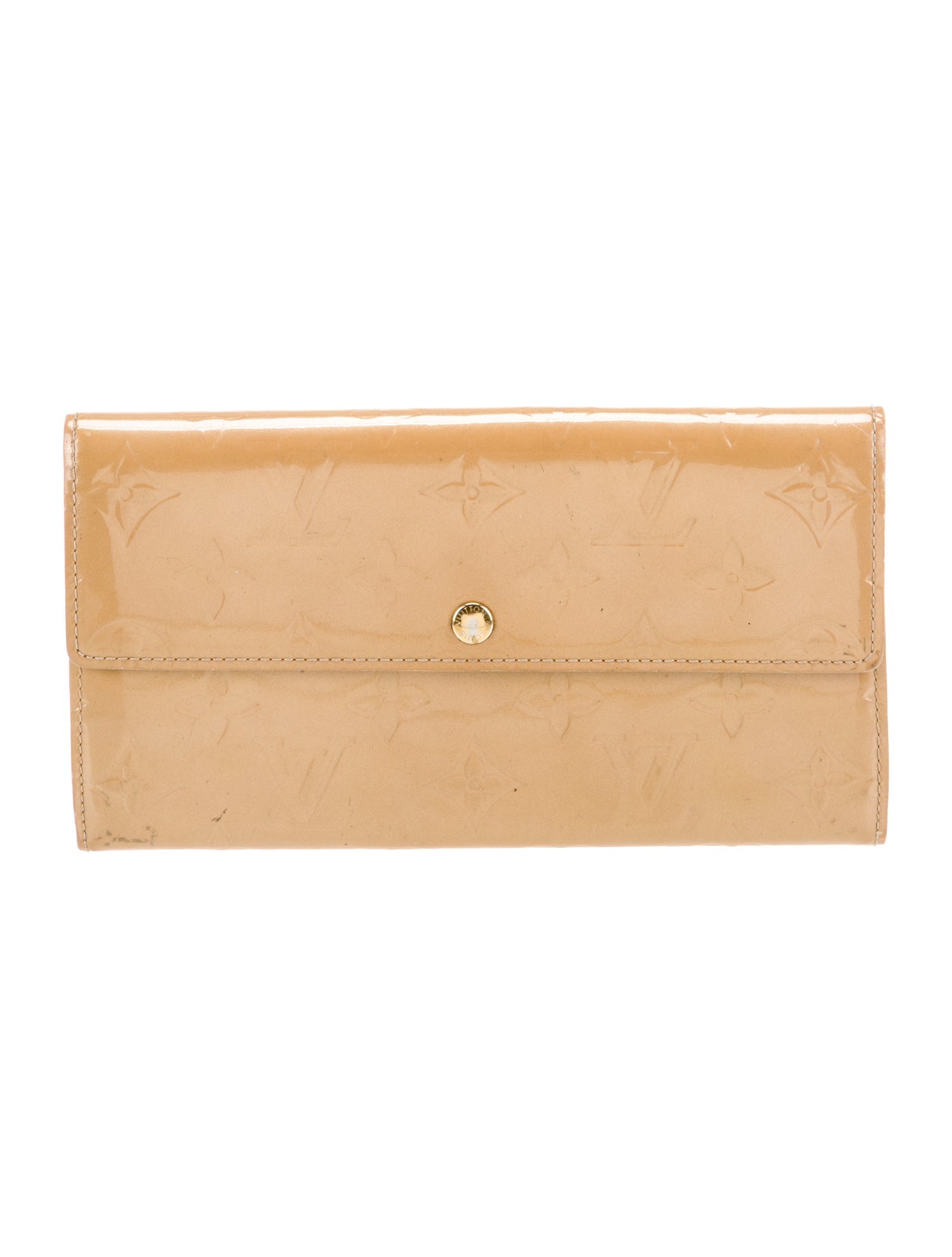 Louis Vuitton 2006 Vernis Patent Leather Sarah Wallet